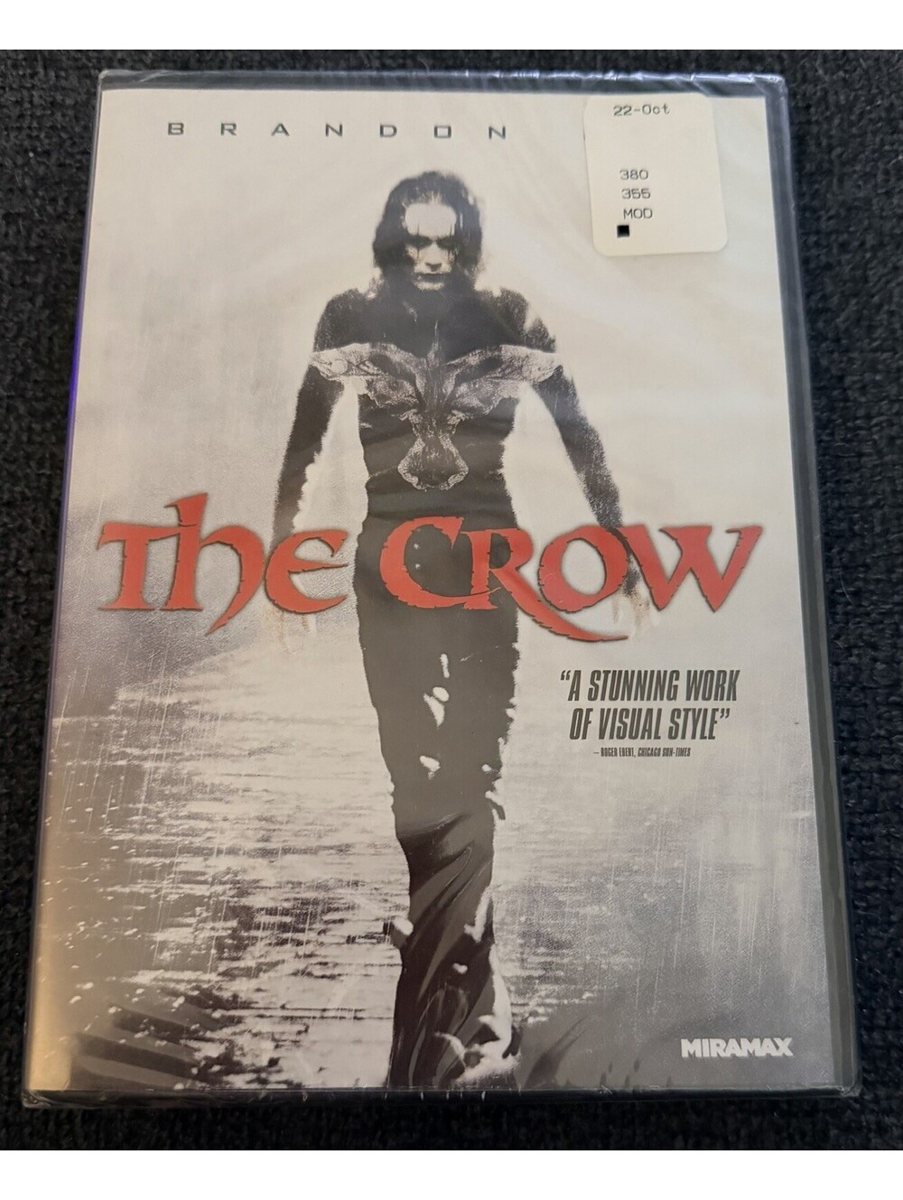 THE CROW New Sealed DVD 1994 Brandon Lee